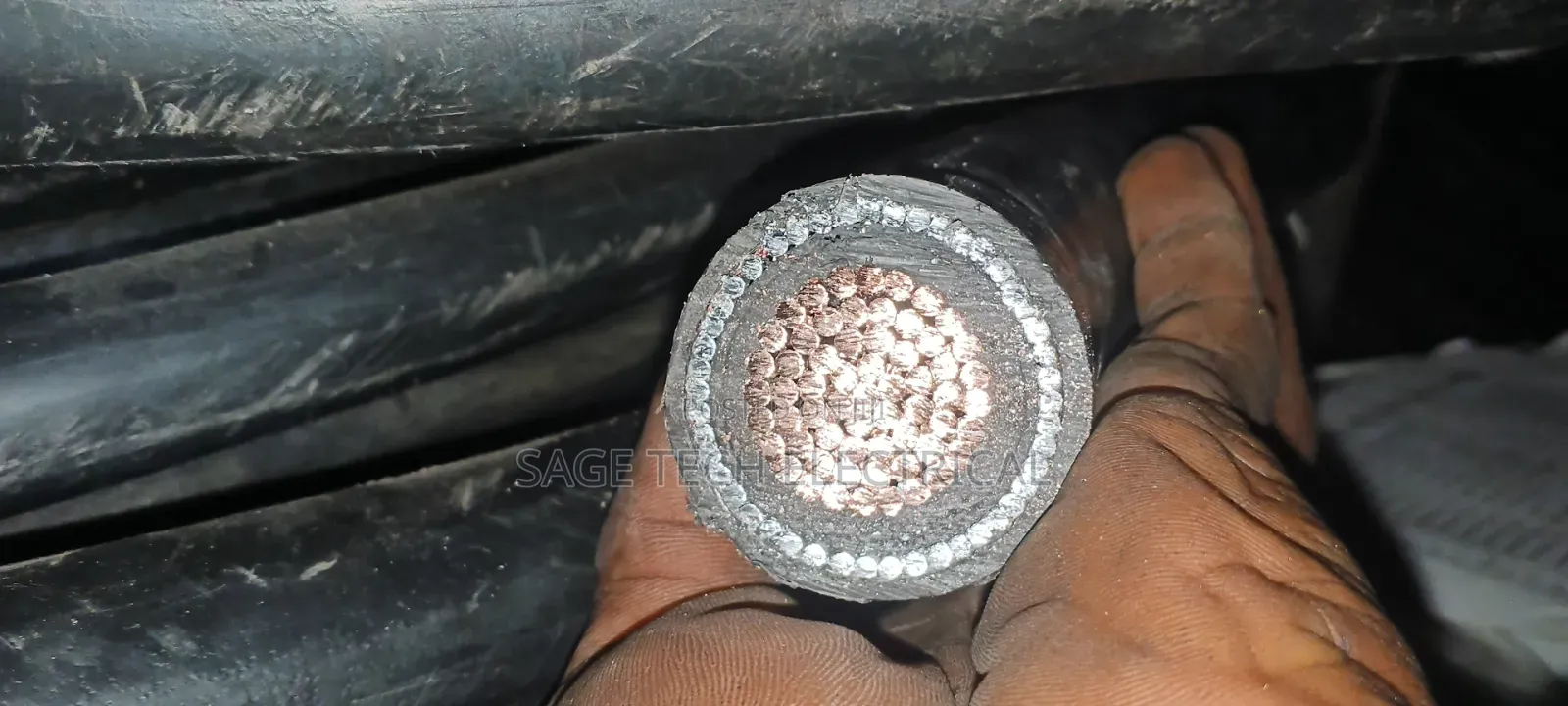 500mm Single Core Armored Cable