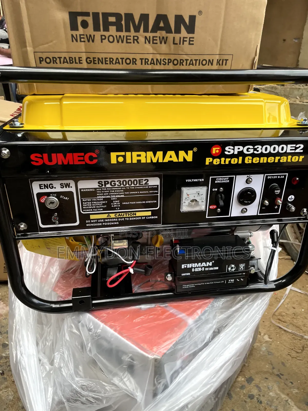 Sumec Firman 4.5kva Fuel Efficient Generator