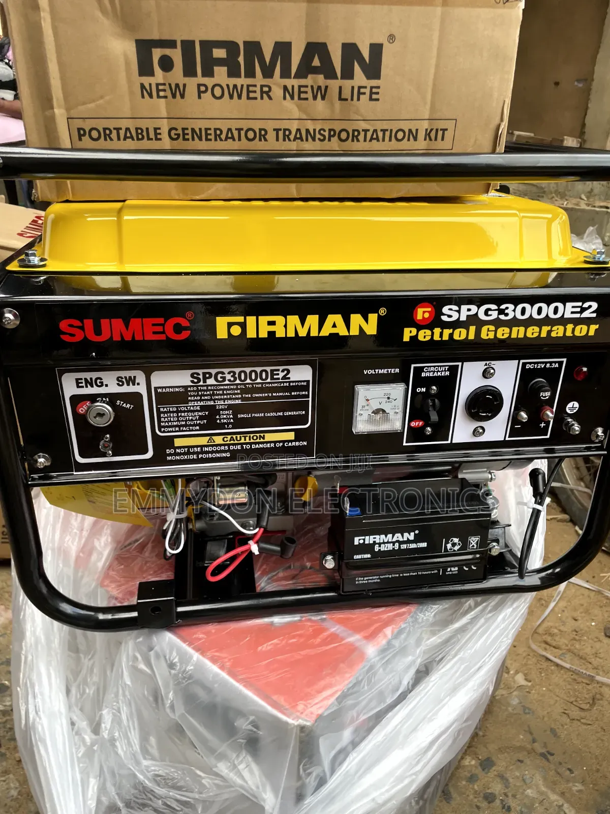 Sumec Firman 4.5kva Fuel Efficient Generator