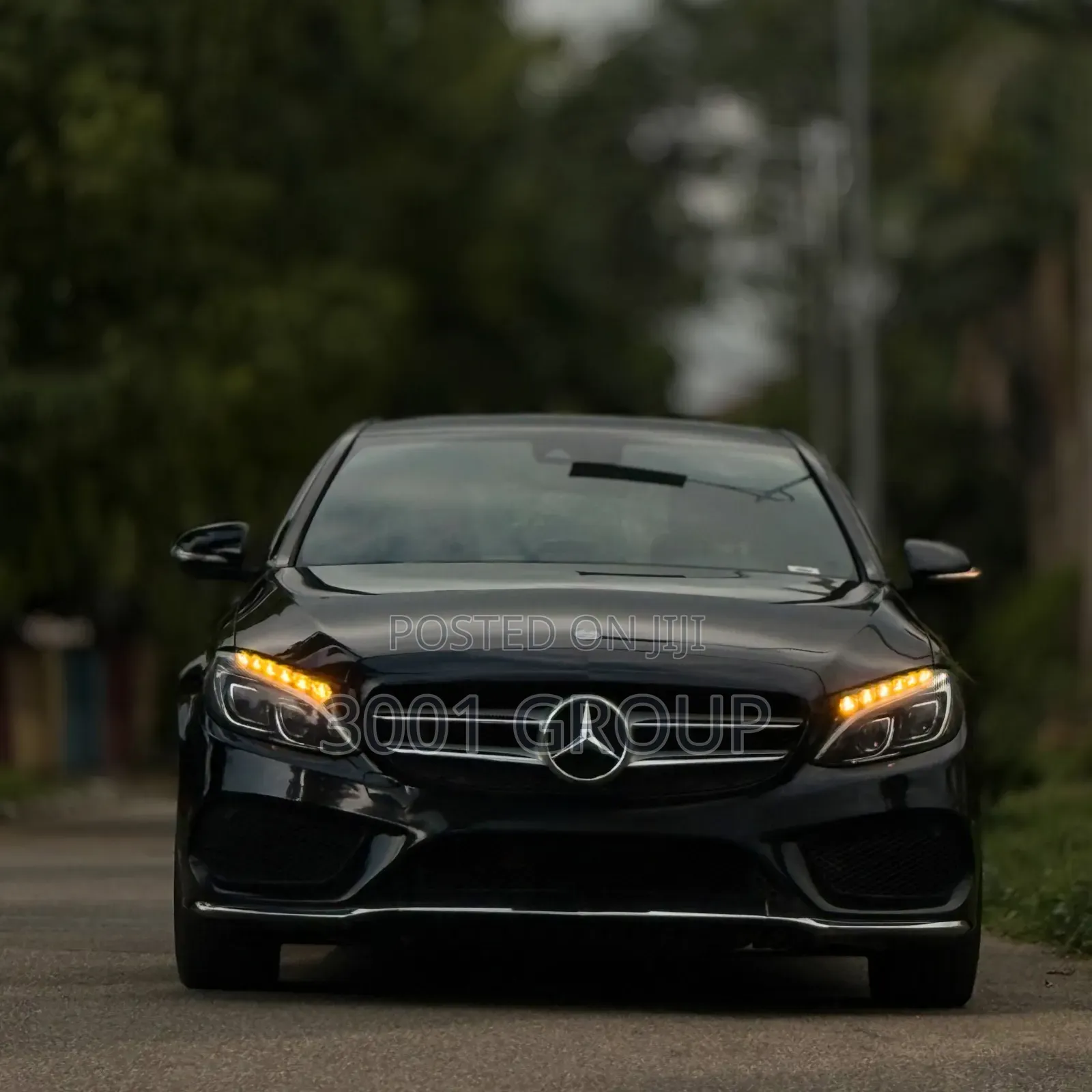 Mercedes-Benz C400 4Matic AWD Sedan (3.0L V6 7A) 2015 Black