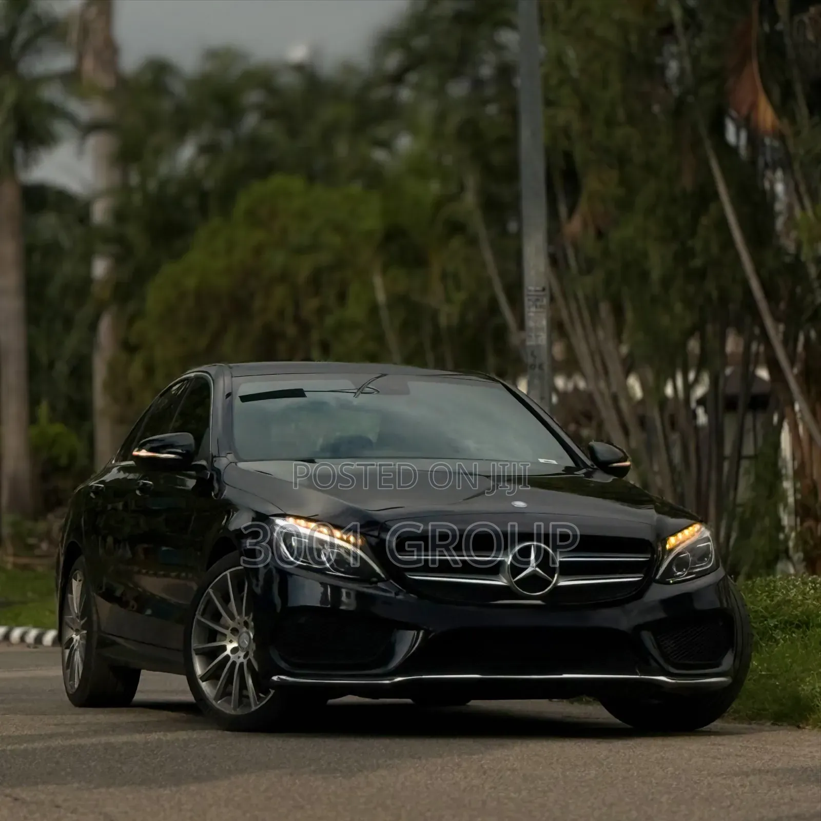 Mercedes-Benz C400 4Matic AWD Sedan (3.0L V6 7A) 2015 Black