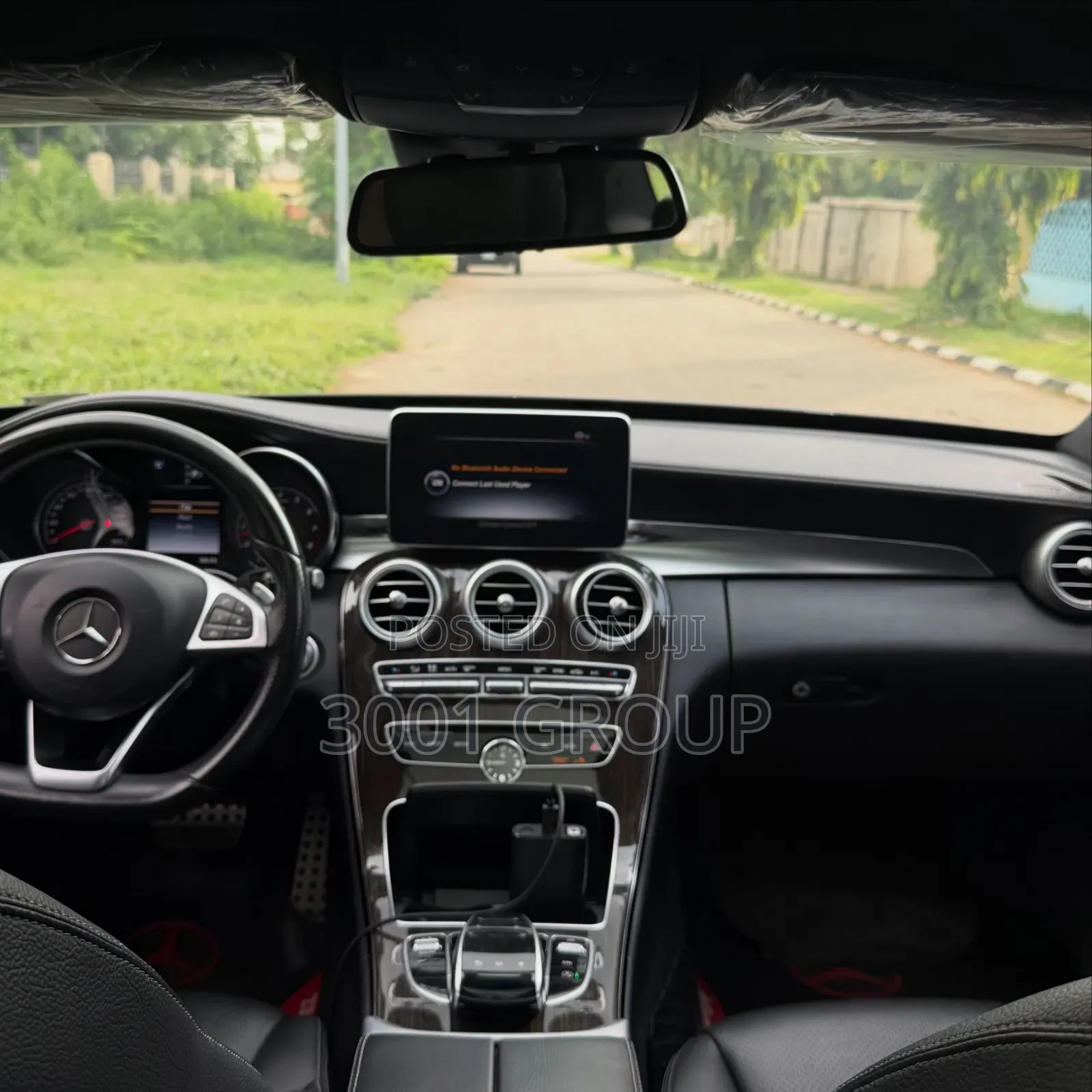 Mercedes-Benz C400 4Matic AWD Sedan (3.0L V6 7A) 2015 Black