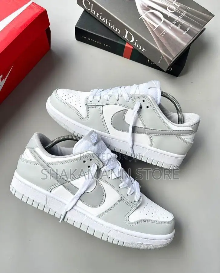 Original Nike Sb Dunk Ash/Gray White