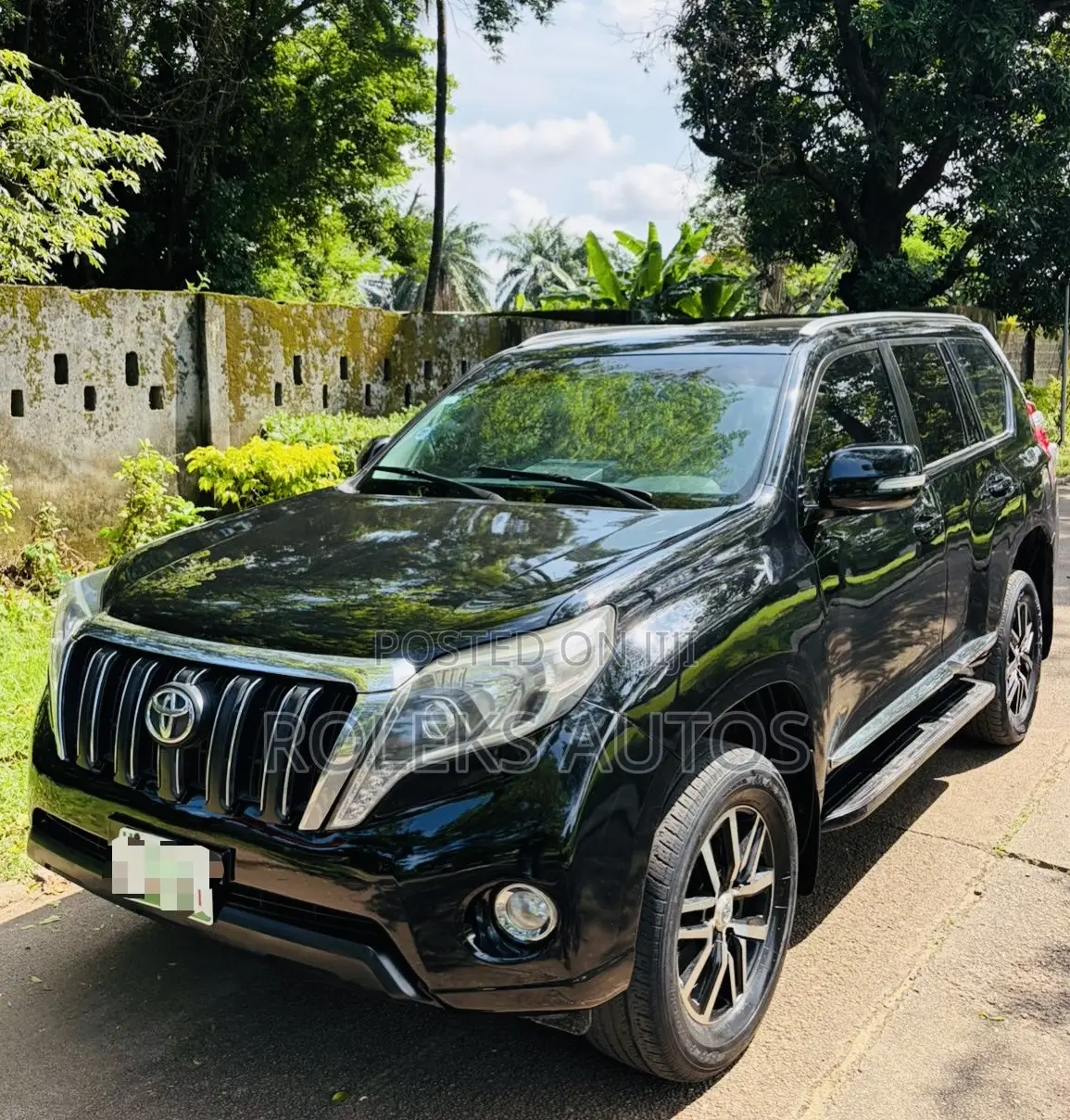 Toyota Land Cruiser Prado 4.0 Petrol TX-L 2015 Black