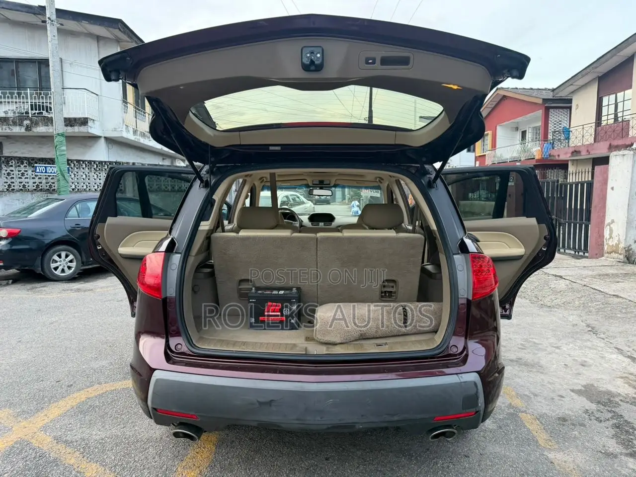 Acura MDX SUV 4dr AWD (3.7 6cyl 5A) 2009 Maroon