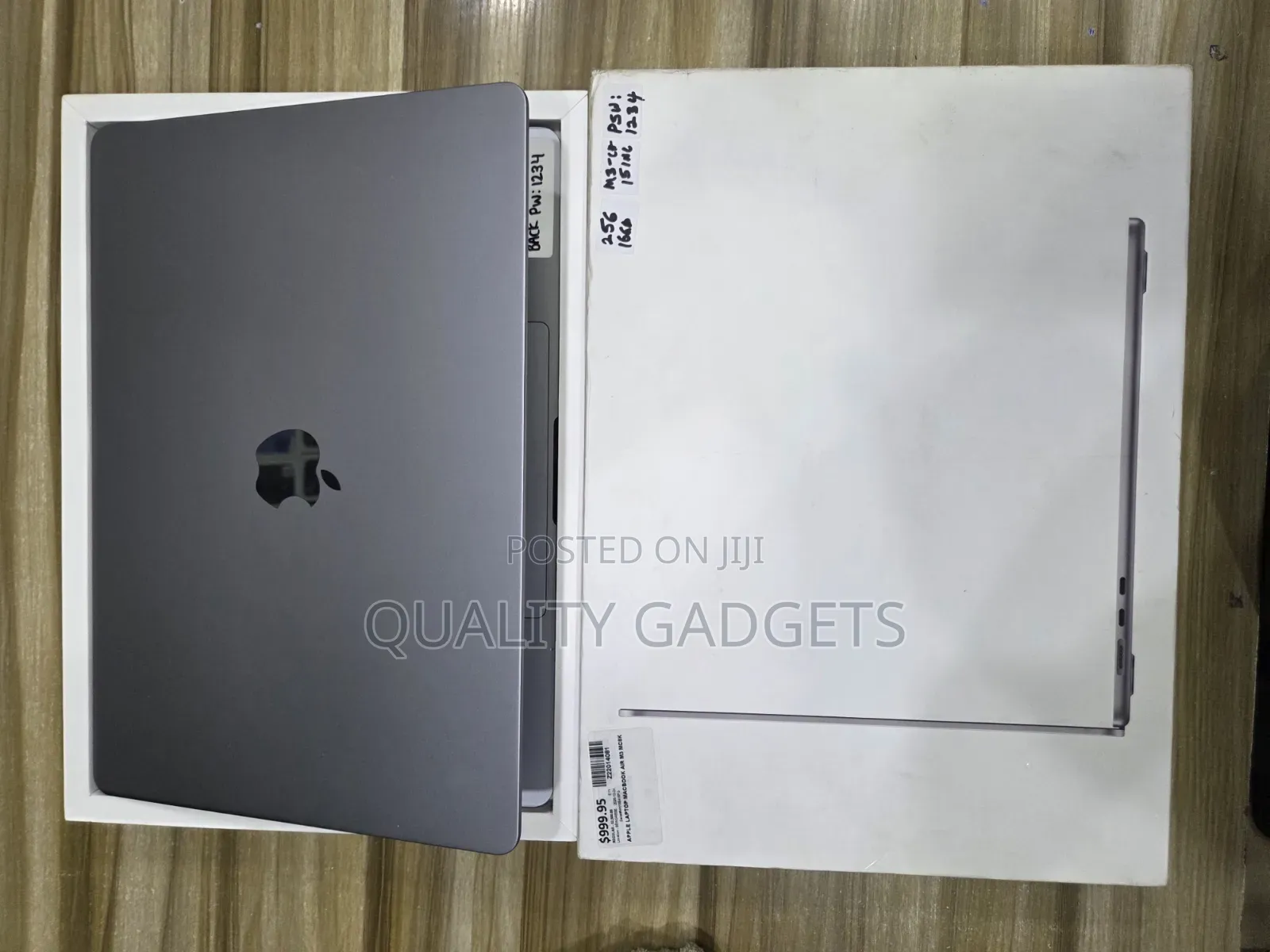 Laptop Apple MacBook Air 2024 M3 16GB Apple M3 SSD 256GB