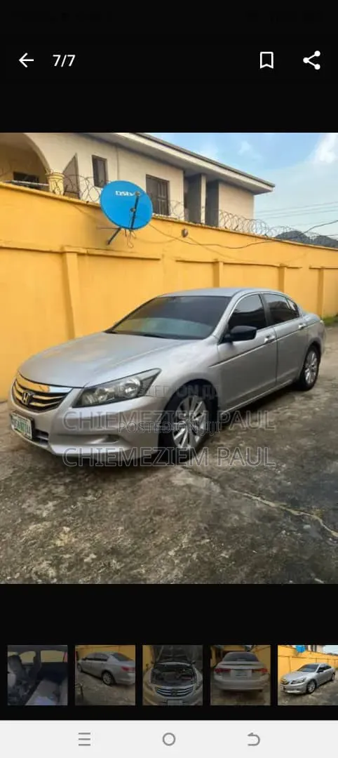 Honda Accord 2009 Silver