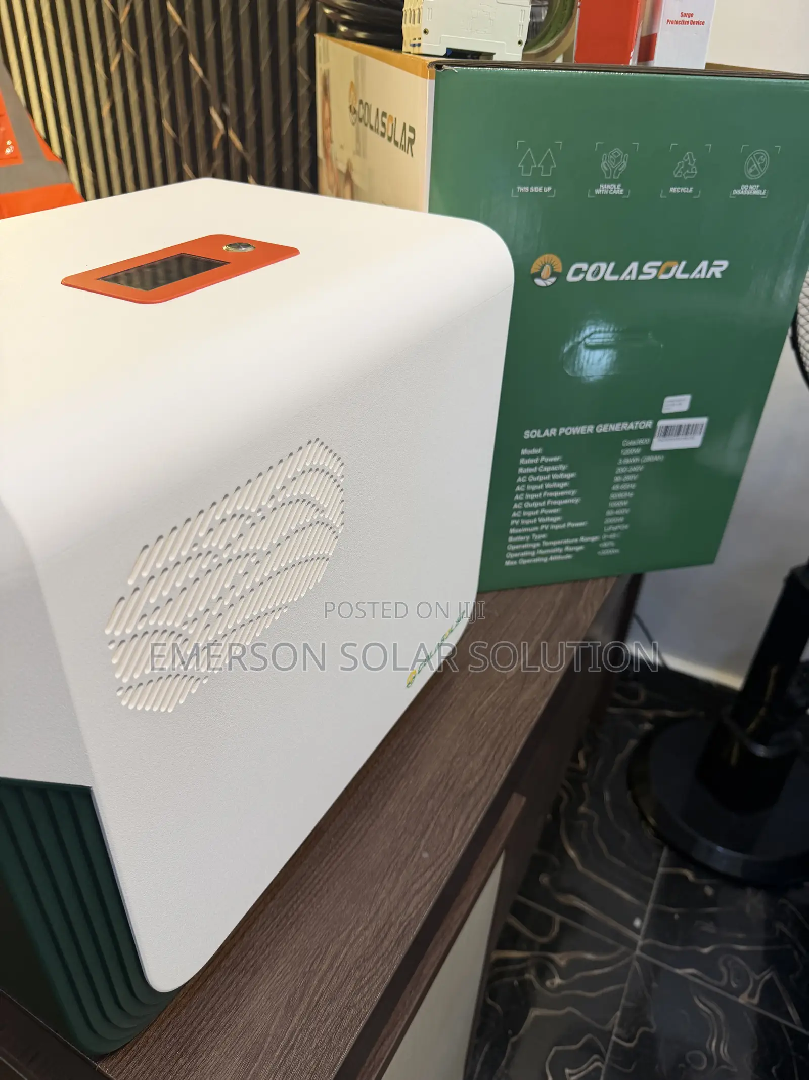 3.6kwh 1200w Solar Generator