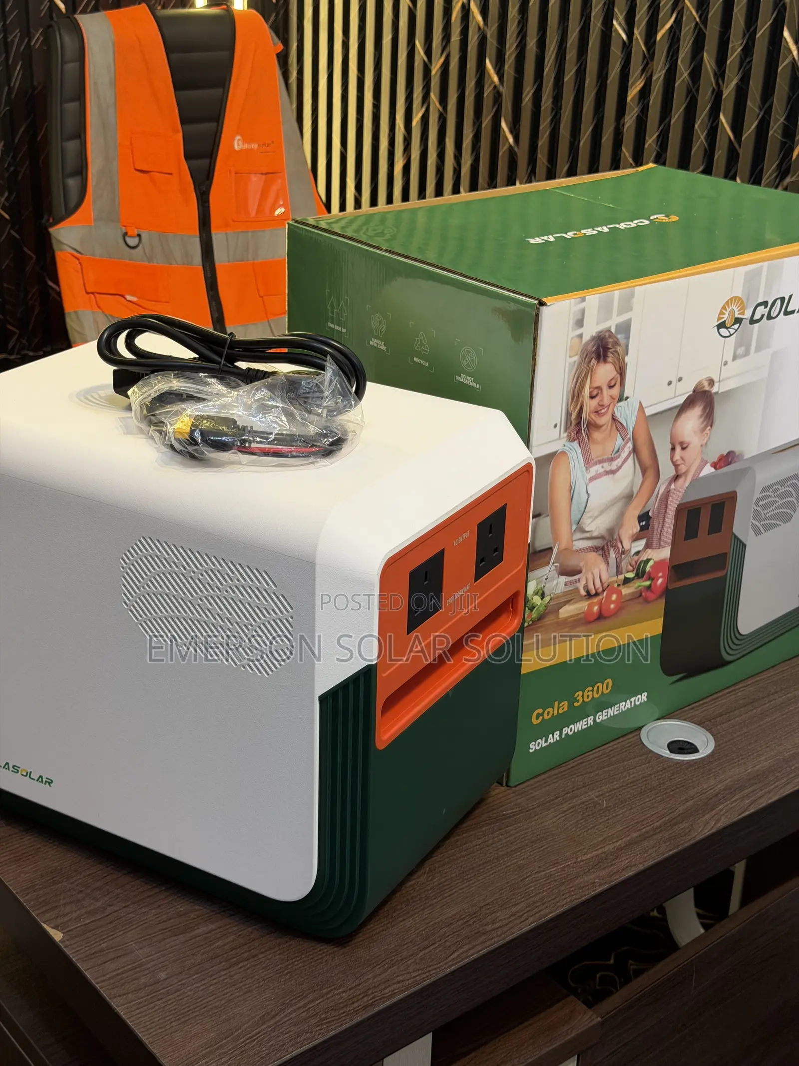Cola Sola Generator 3.6kwh /1200w