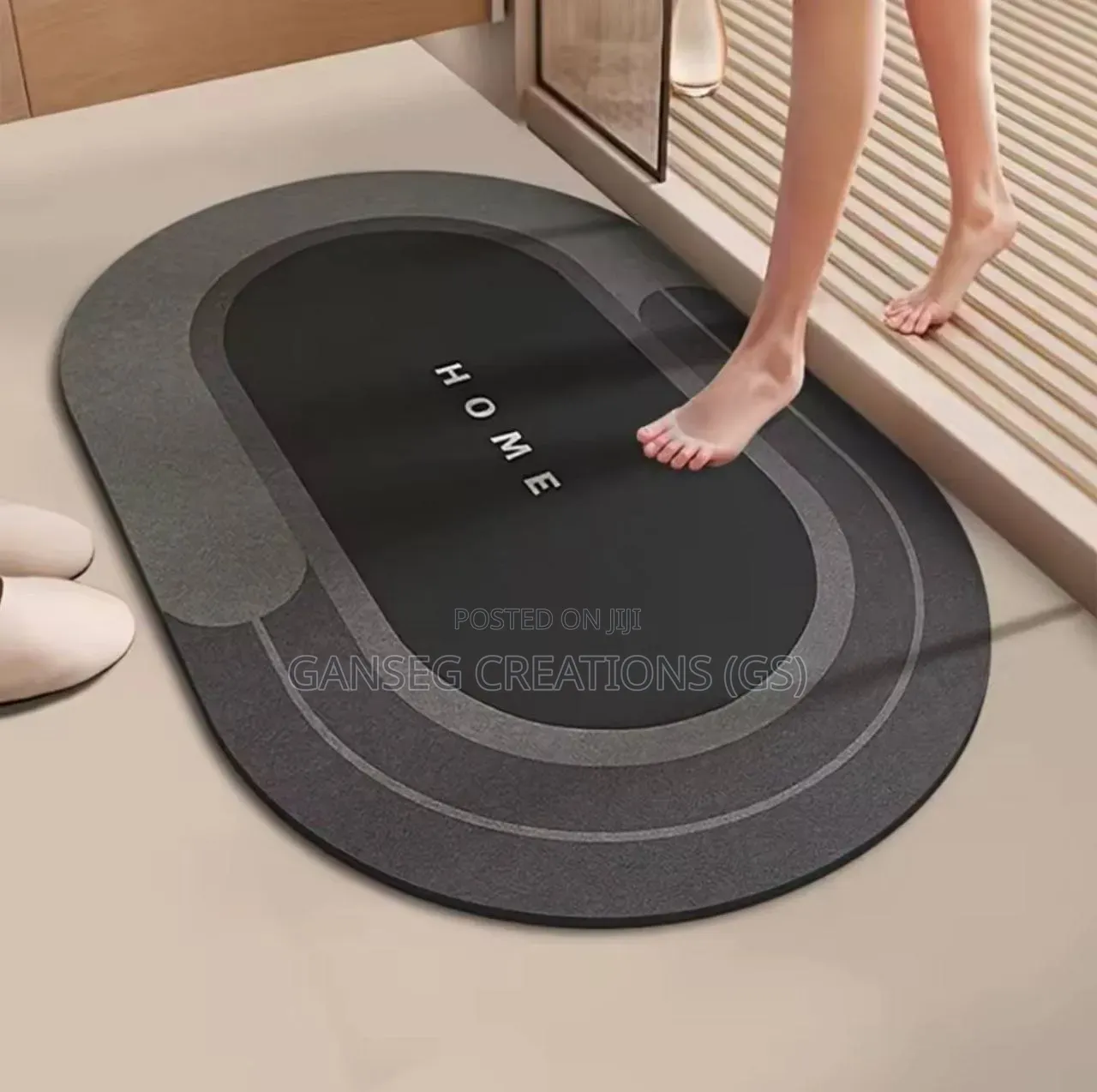 Bathroom Absorbent Bath Mat Coral Velvet Super Rapid Water Absorption