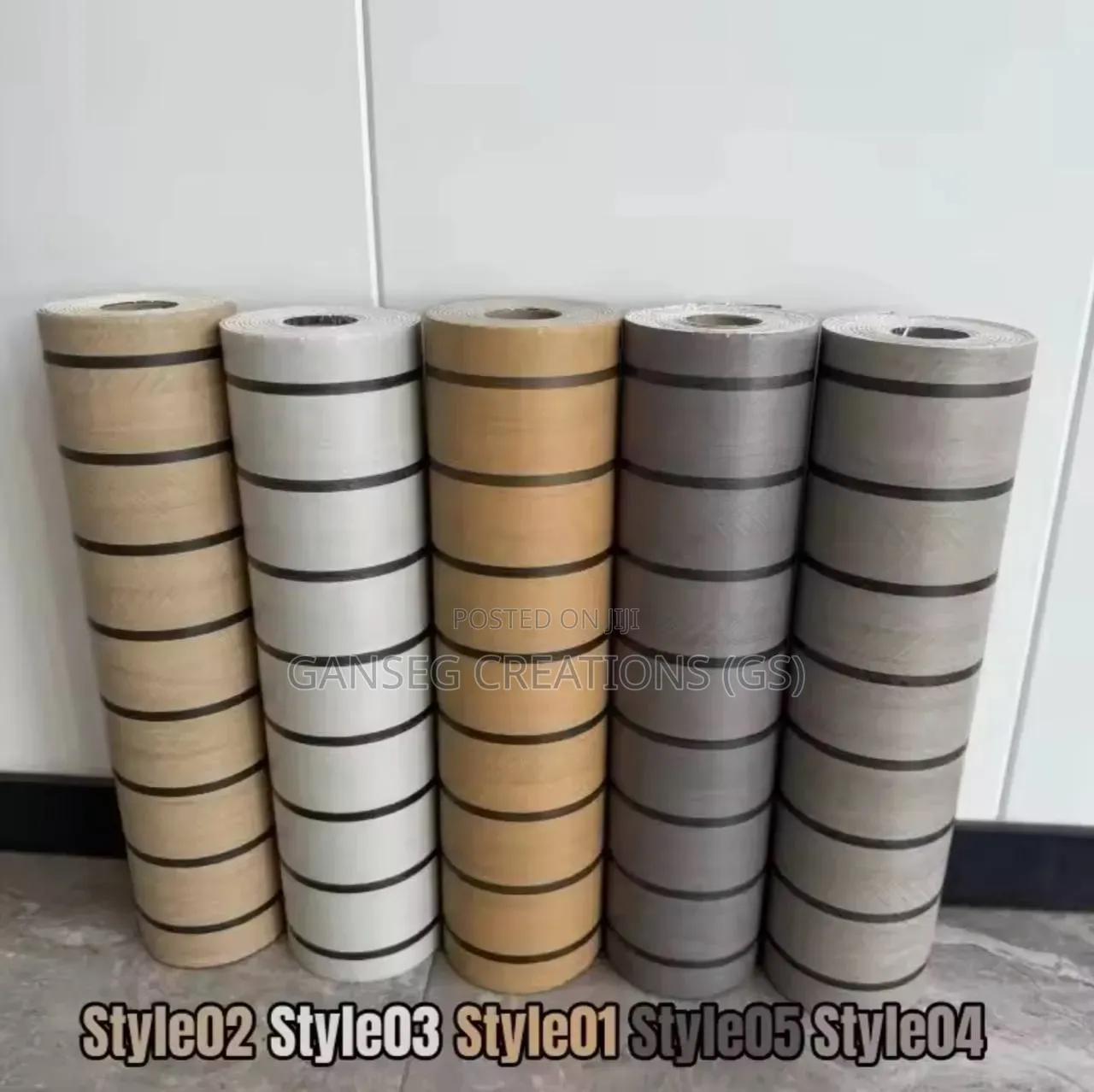 PVC Wall Skirting for Shop Bathroom Renovation, Peel Stick Cover