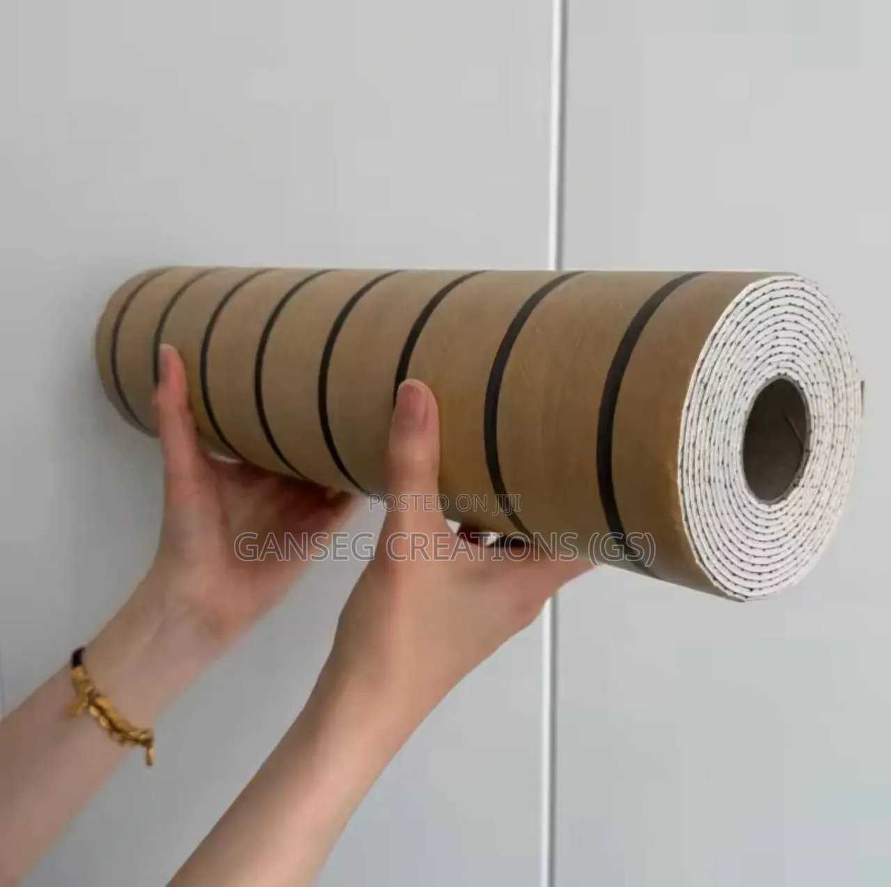 PVC Wall Skirting for Shop Bathroom Renovation, Peel Stick Cover