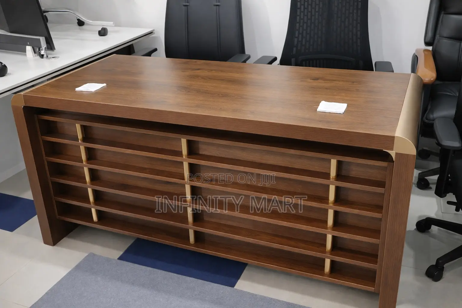 Oak Wood 1.4 Meter Office Desk