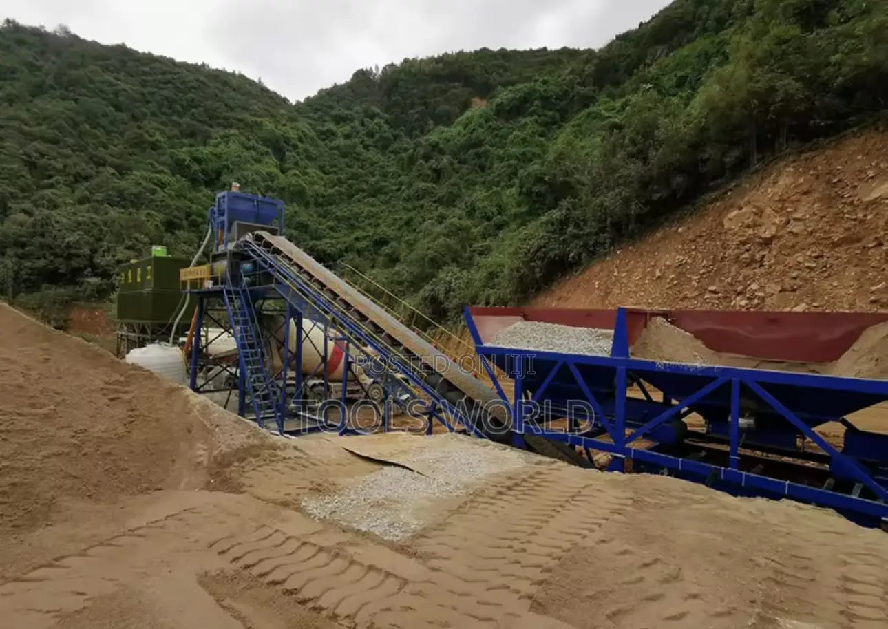 50m3/Hr Concrete Mixing Plant – Industrial Construction Equipment