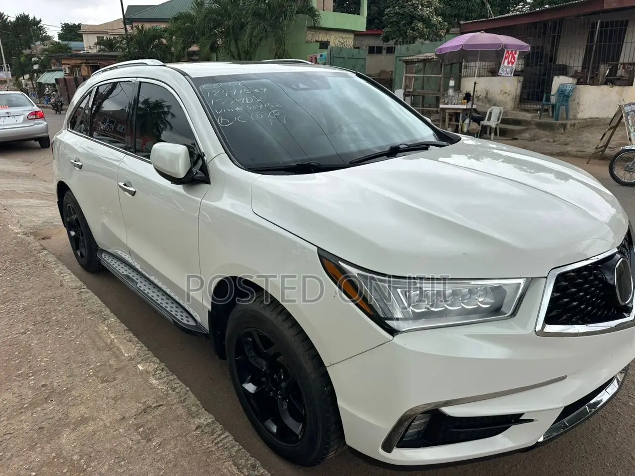 Acura MDX w/Advance Pkg SH-AWD 2017 White
