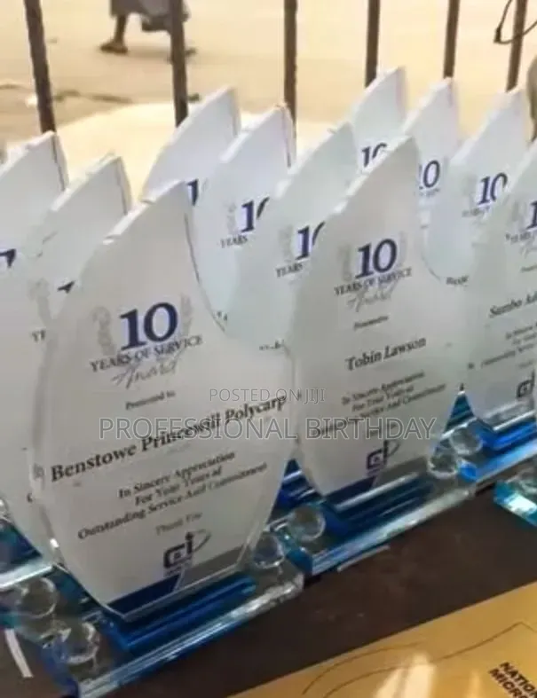 Recognition Awards and Certificate of Excellence, Lagos