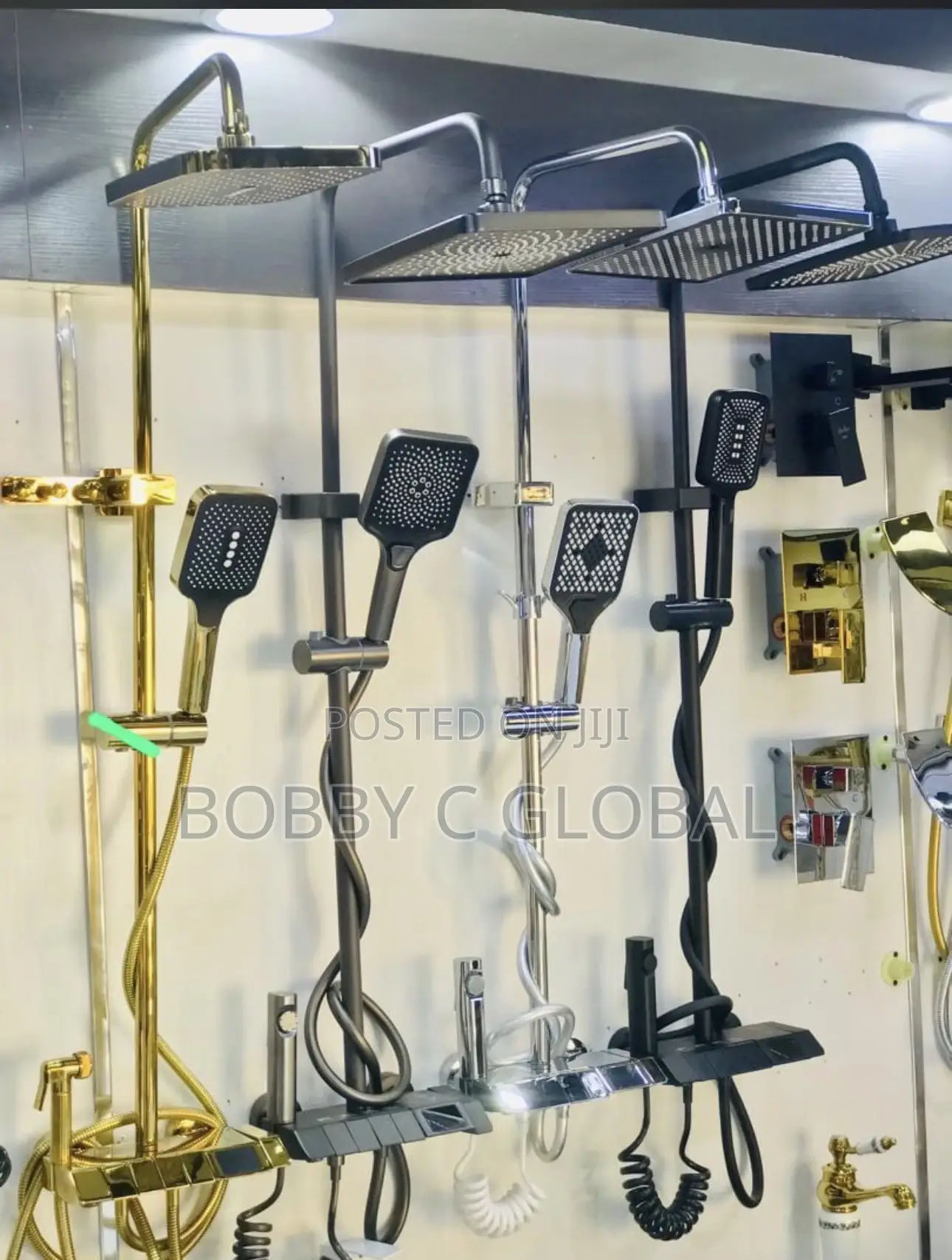 Piano Shower With Led