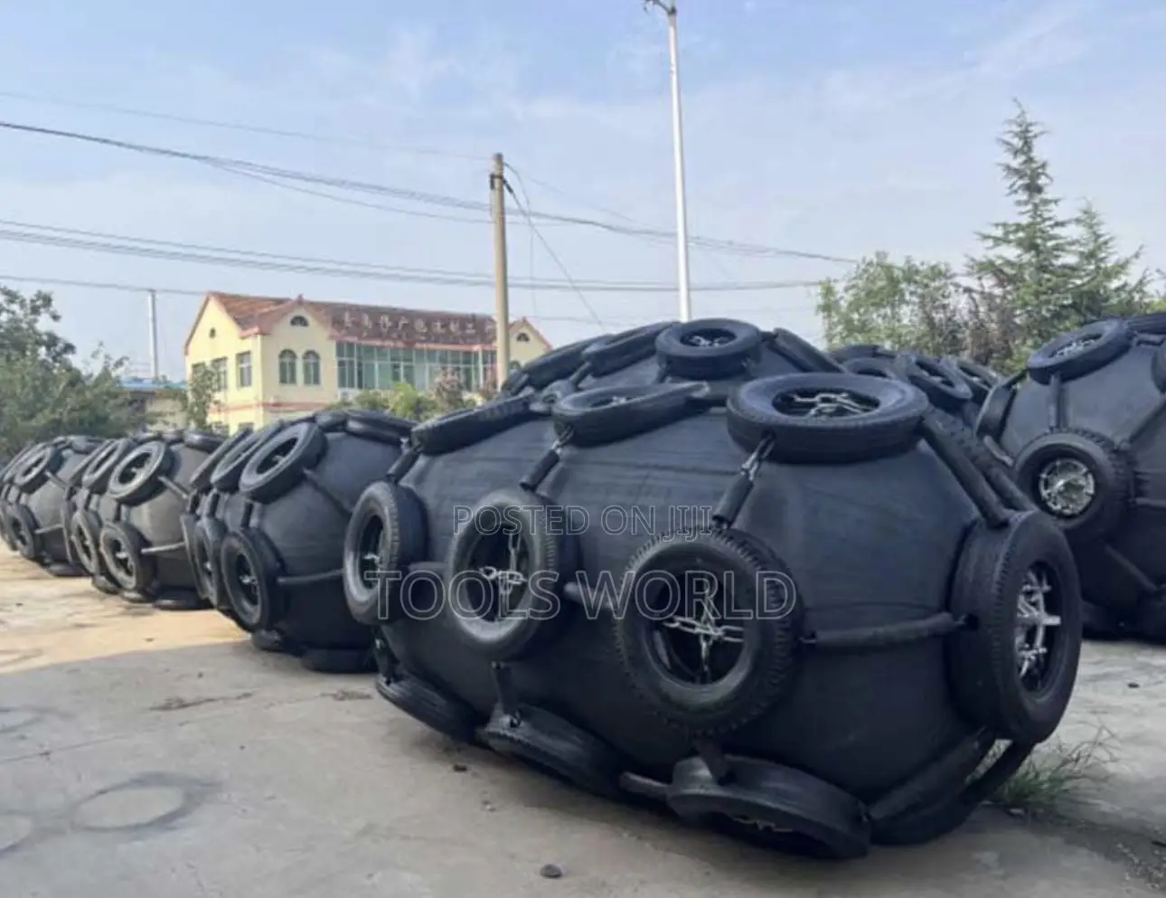 Yokohama Pneumatic Tyre Fender 2000 × 3500 – Heavy-Duty Marine Fen