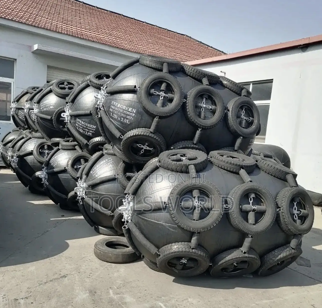 Yokohama Pneumatic Tyre Fender 2000 × 3500 – Heavy-Duty Marine Fen