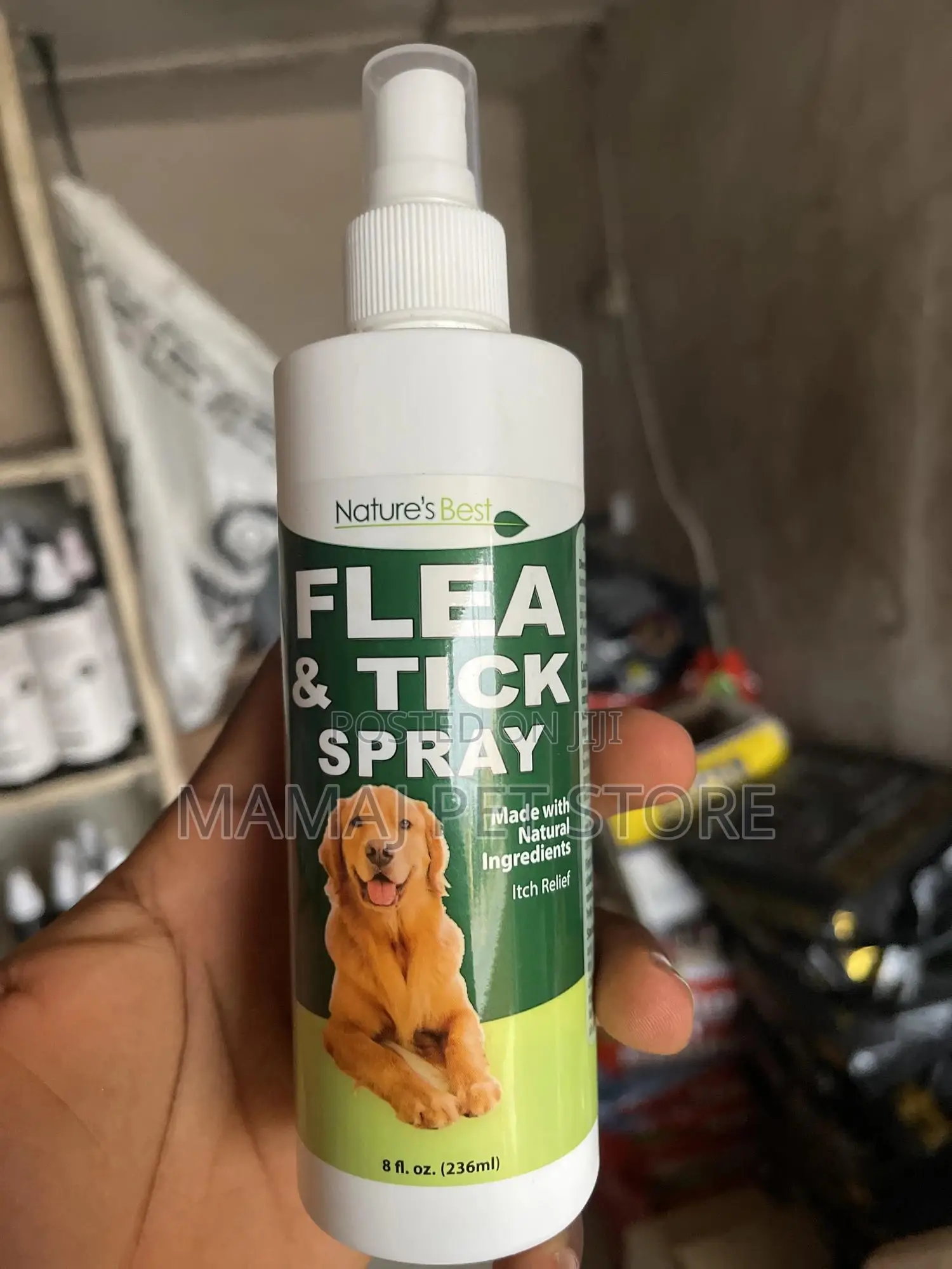 Hamid Tick and Fleas Spray for Dogs