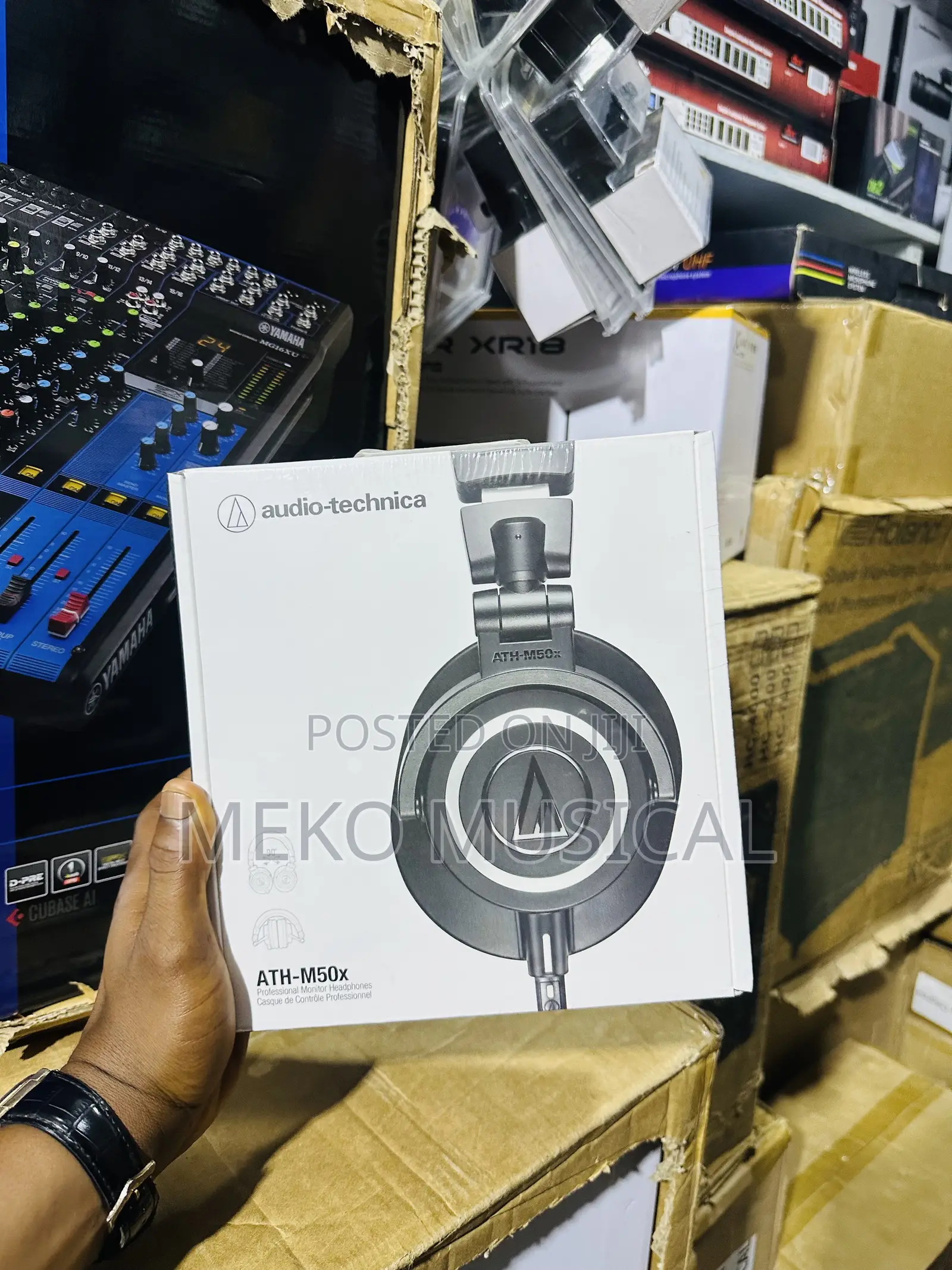 Ath-M50x Professional Studio Monitor Headphone