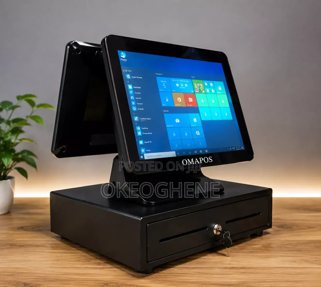 Double Screen Pos System