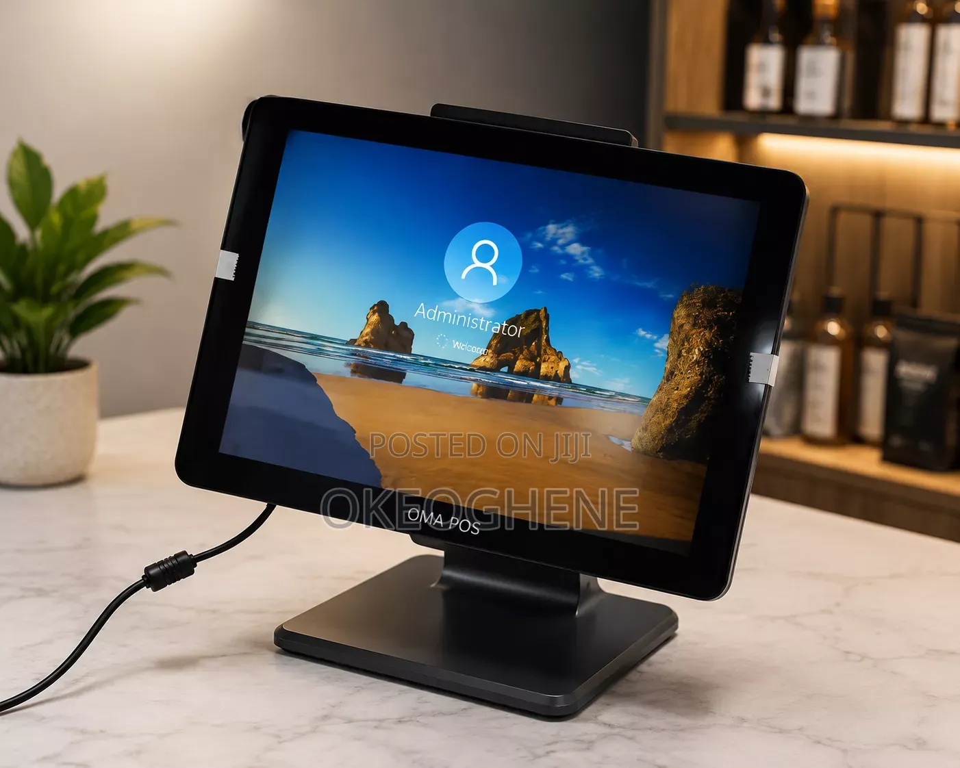 Double Screen Pos System