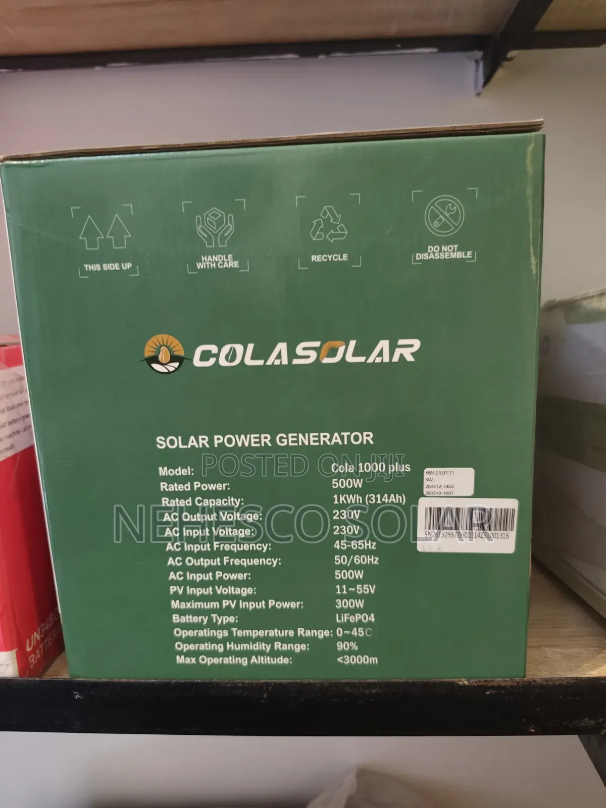 Durable 500w Solar Generator for Reliable Daily Backup