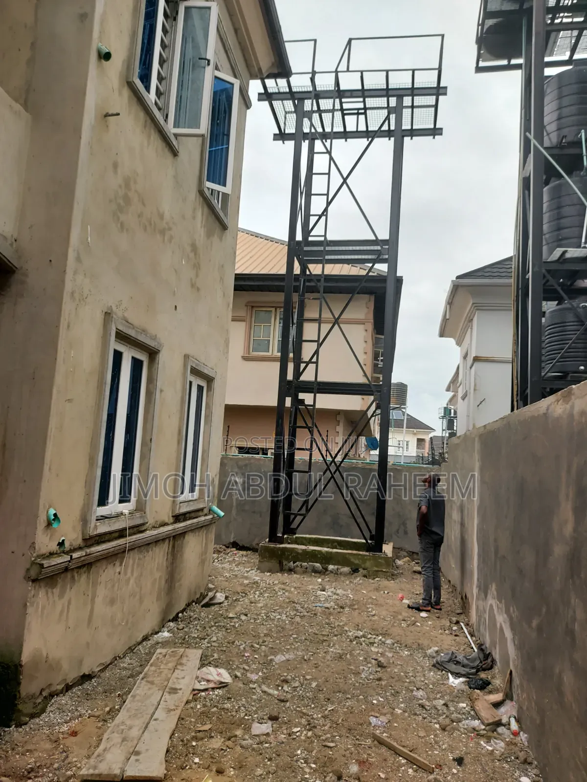 Water Tank Stanchion.