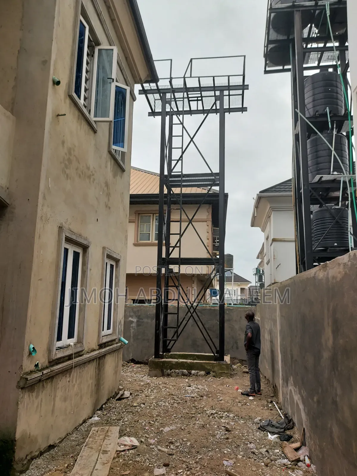 Water Tank Stanchion.