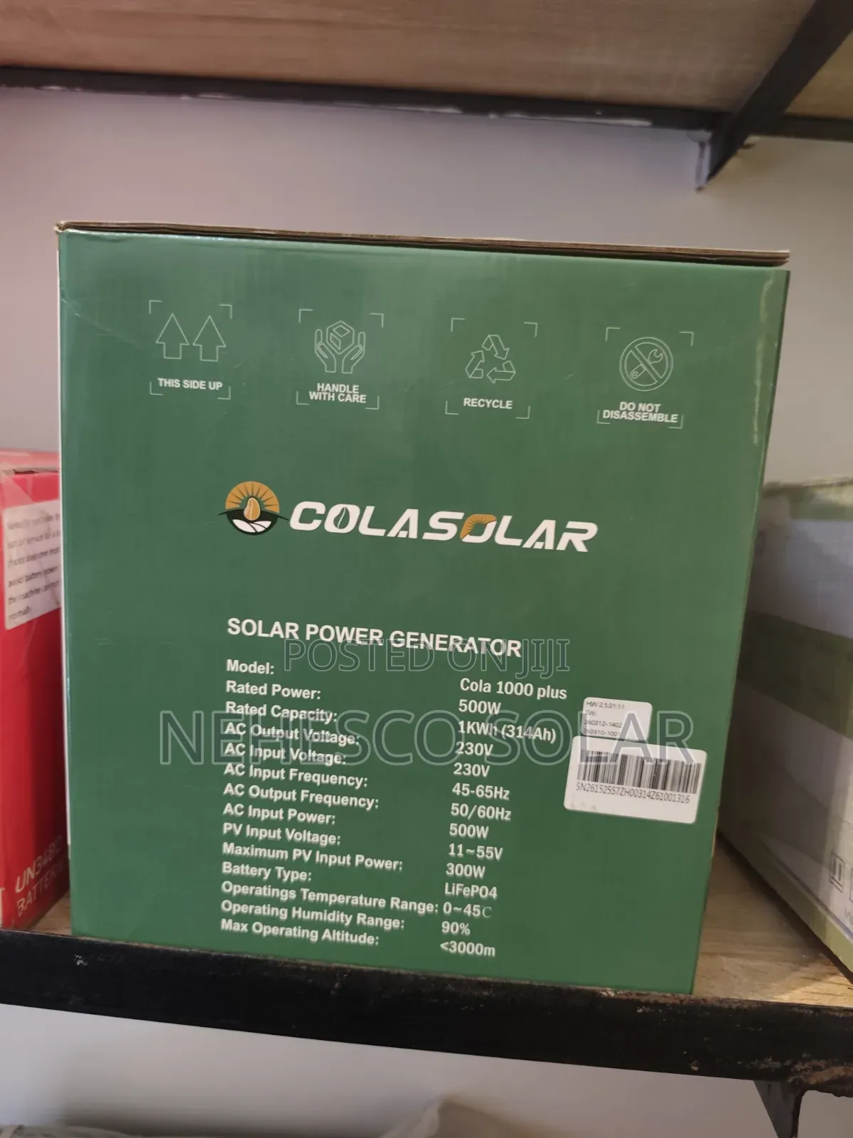 Original 500w Colasolar Solar Power Station – Efficient Reliable