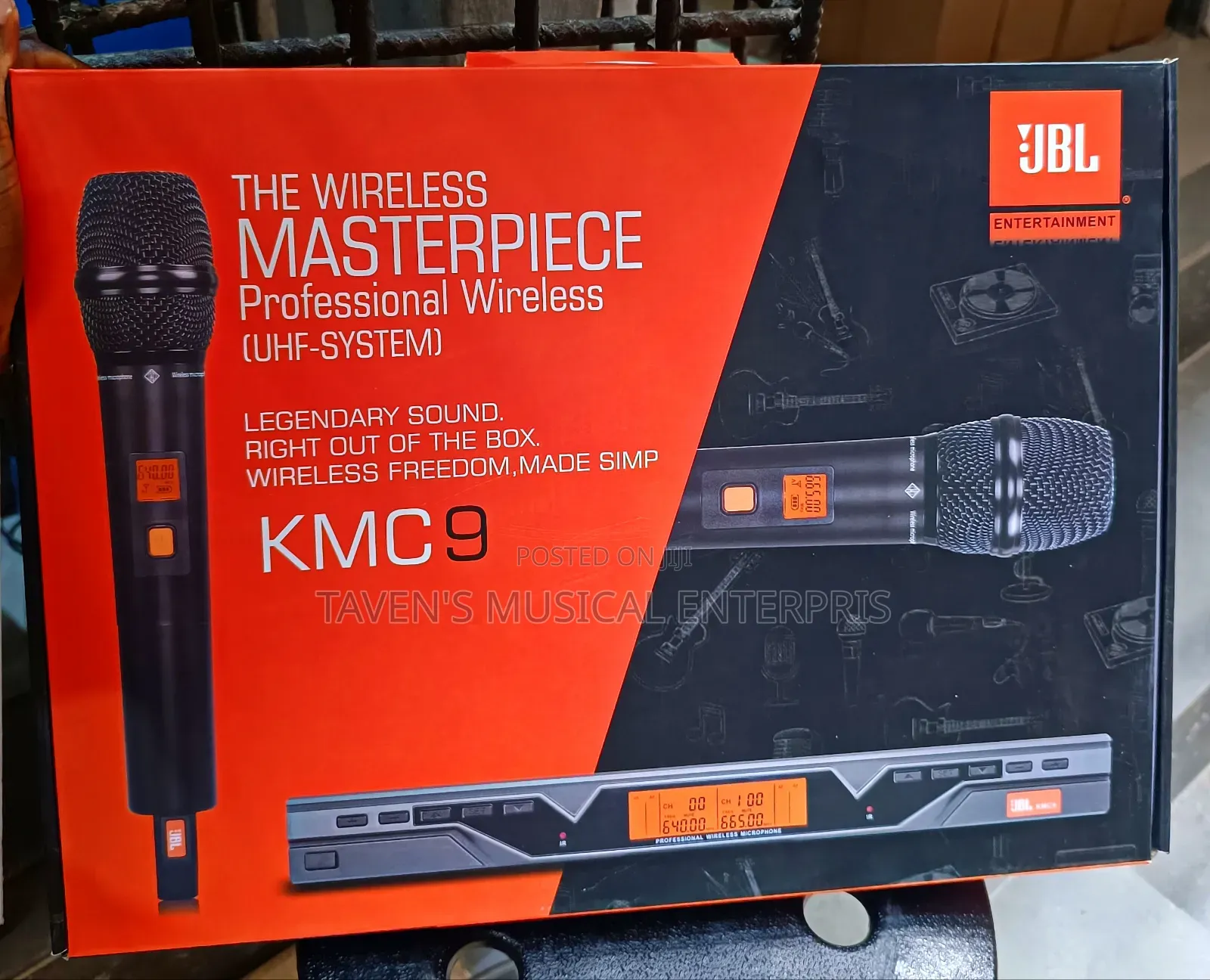 JBL Kmc9 Professional Wireless Microphone