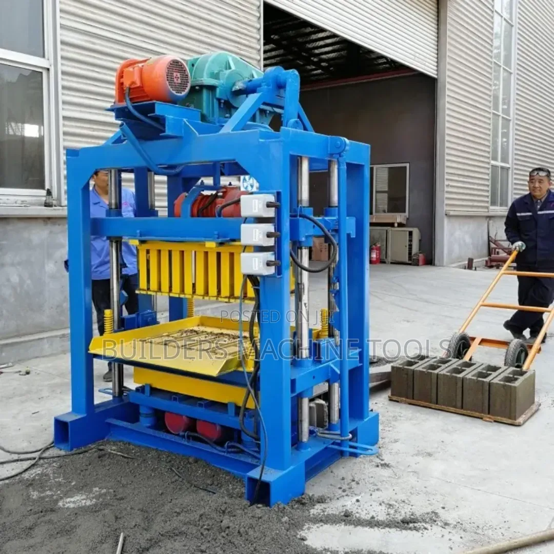 Qtj4-40 Concrete Blocks Moulding Machine