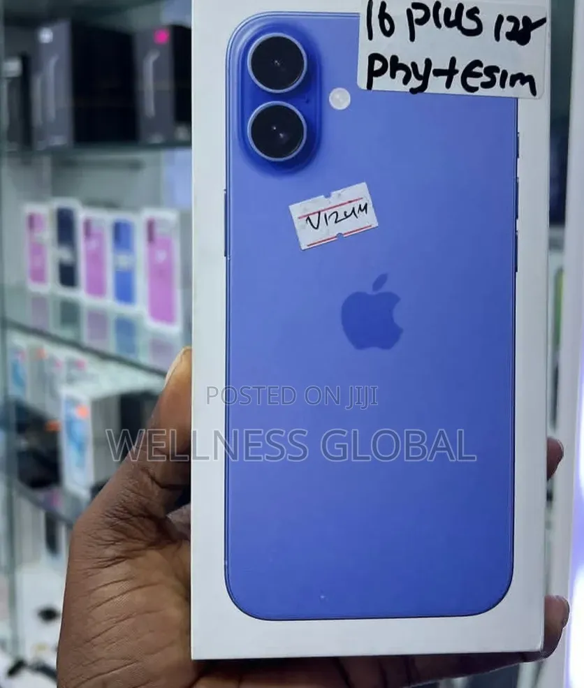 New Apple iPhone 16 Plus 128 GB Blue