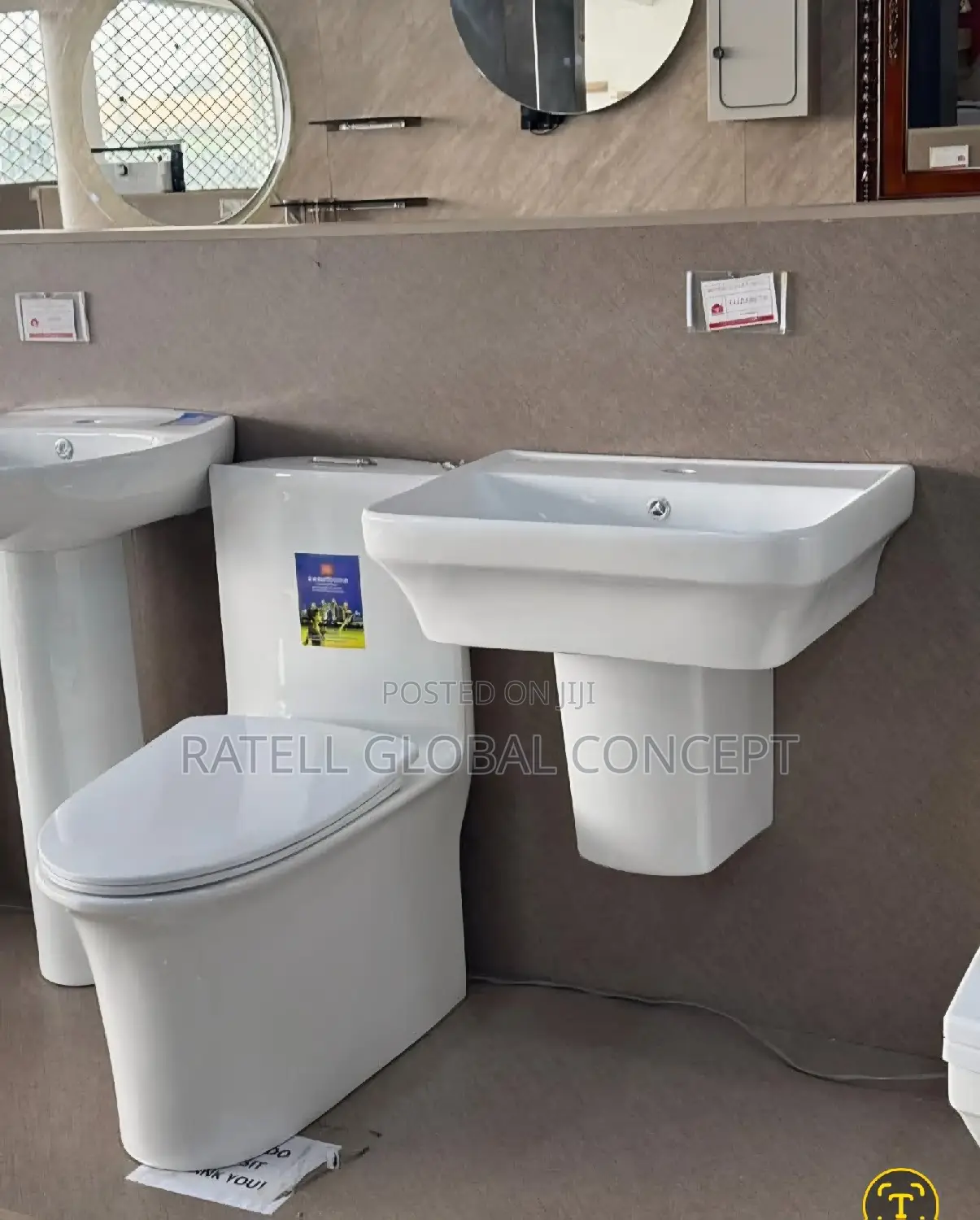 Sweethome Edge Executive Toilet Set