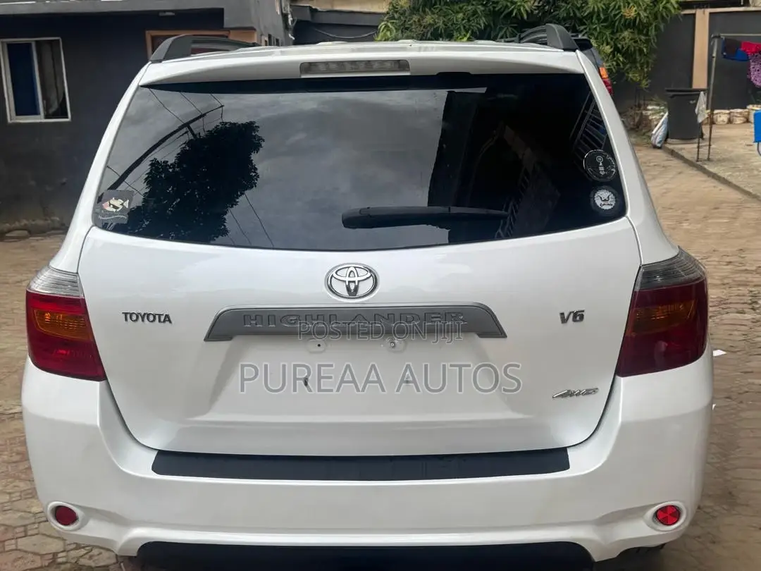 Toyota Highlander 4x4 2008 White