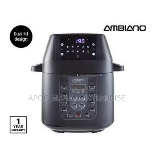 Ambiano Professional 2in1 Electric Air Fryer and Pressure Cooker