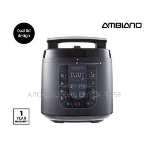 Ambiano Professional 2in1 Electric Air Fryer and Pressure Cooker