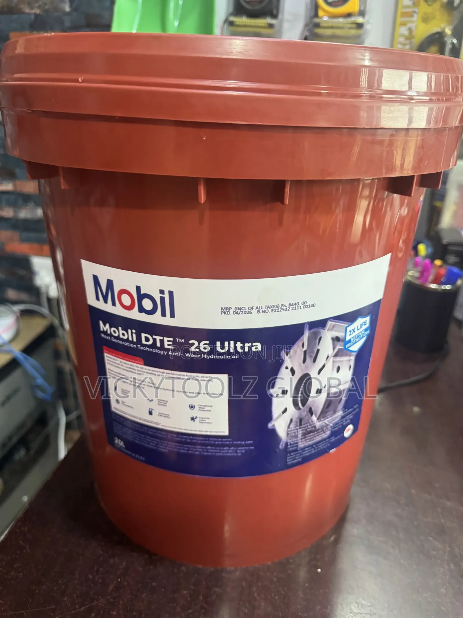 Mobil Dte 26 Ultra Iso Vg 68 Hydraulic Oil 20l
