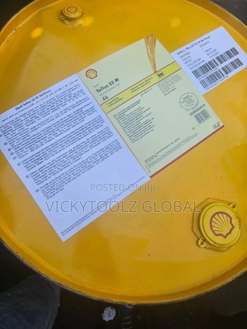 Shell S2 M 46 Industrial Hydraulic Fluid//Oil 209l//Drum