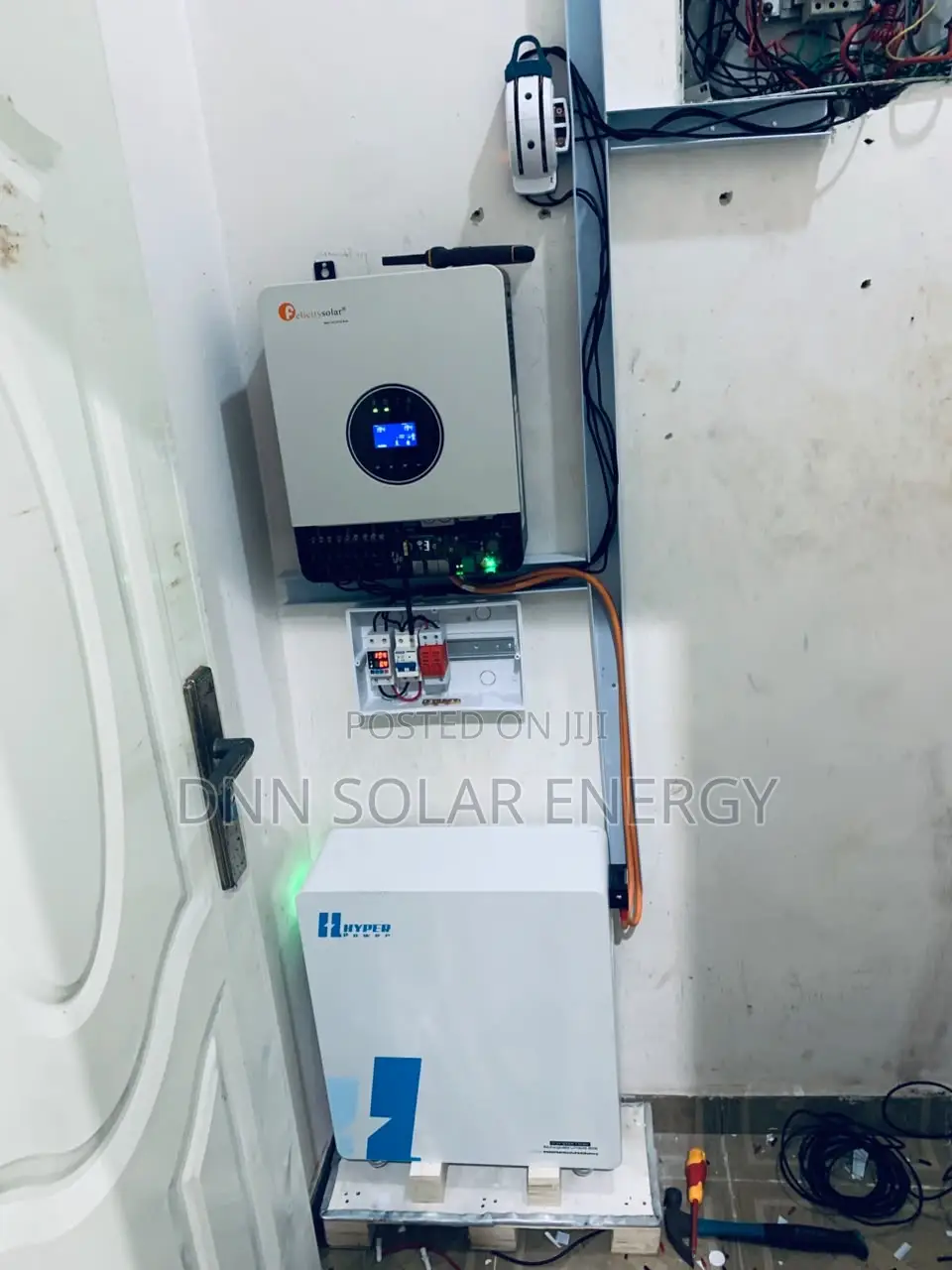 6kva Hybrid Inverter 7.5kwh Lithium Battery and 450w Solar Panel 10pcs