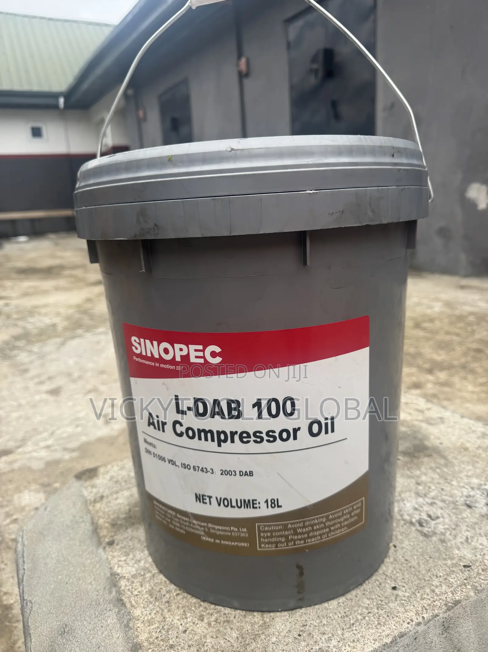 Sinopec L-Dab 100 Air Compressor Oil 20l