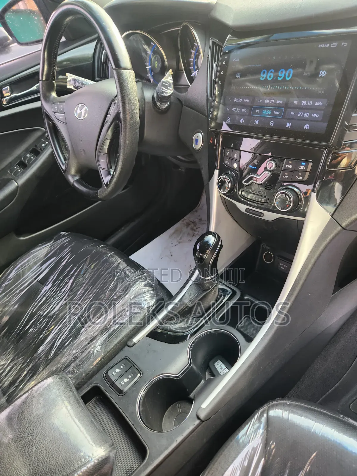 Hyundai Sonata Limited 2.0T Sedan (2.0L 4cyl 6A) 2012 Black