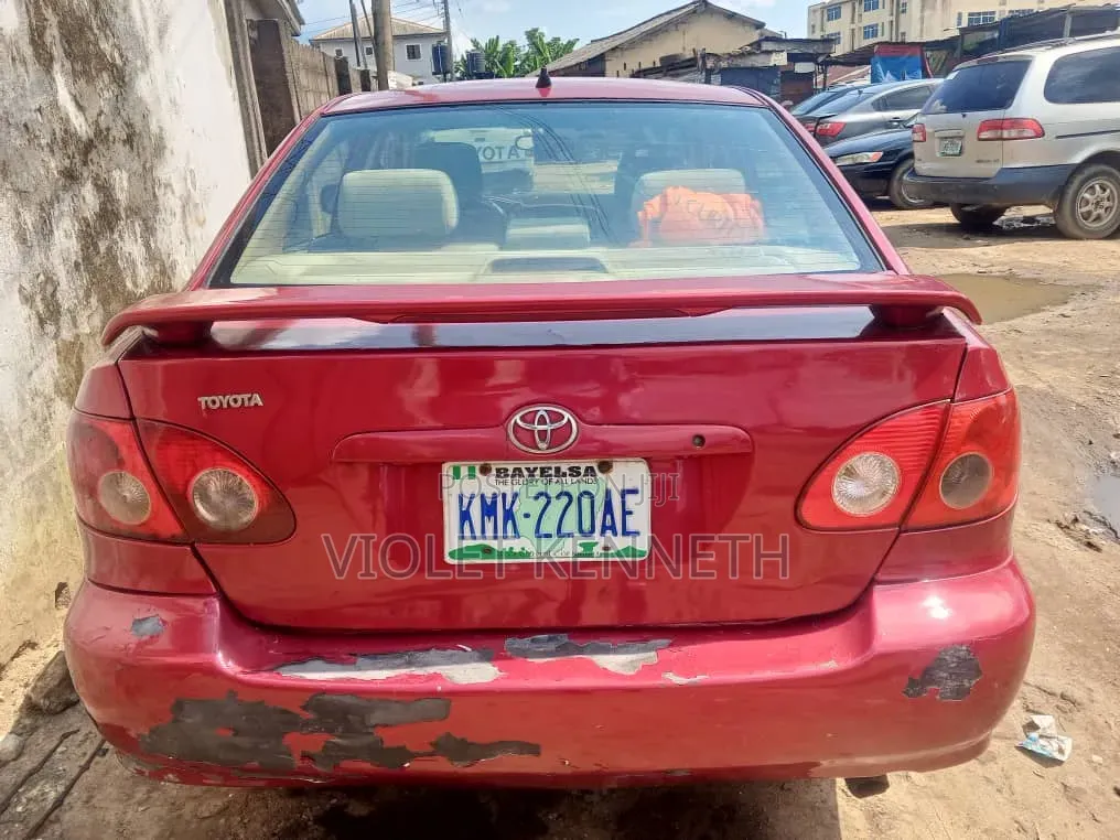 Toyota Corolla 2006 Red