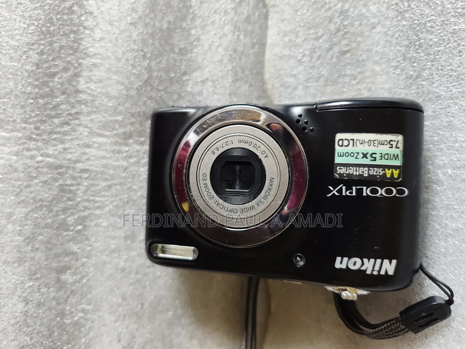 Nikon Digital Photo Video Camera for Vintage Passport Snapping