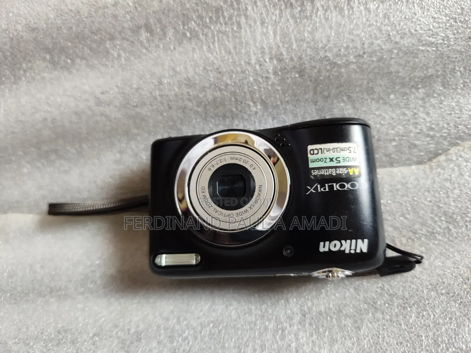 Nikon Digital Photo Video Camera for Vintage Passport Snapping