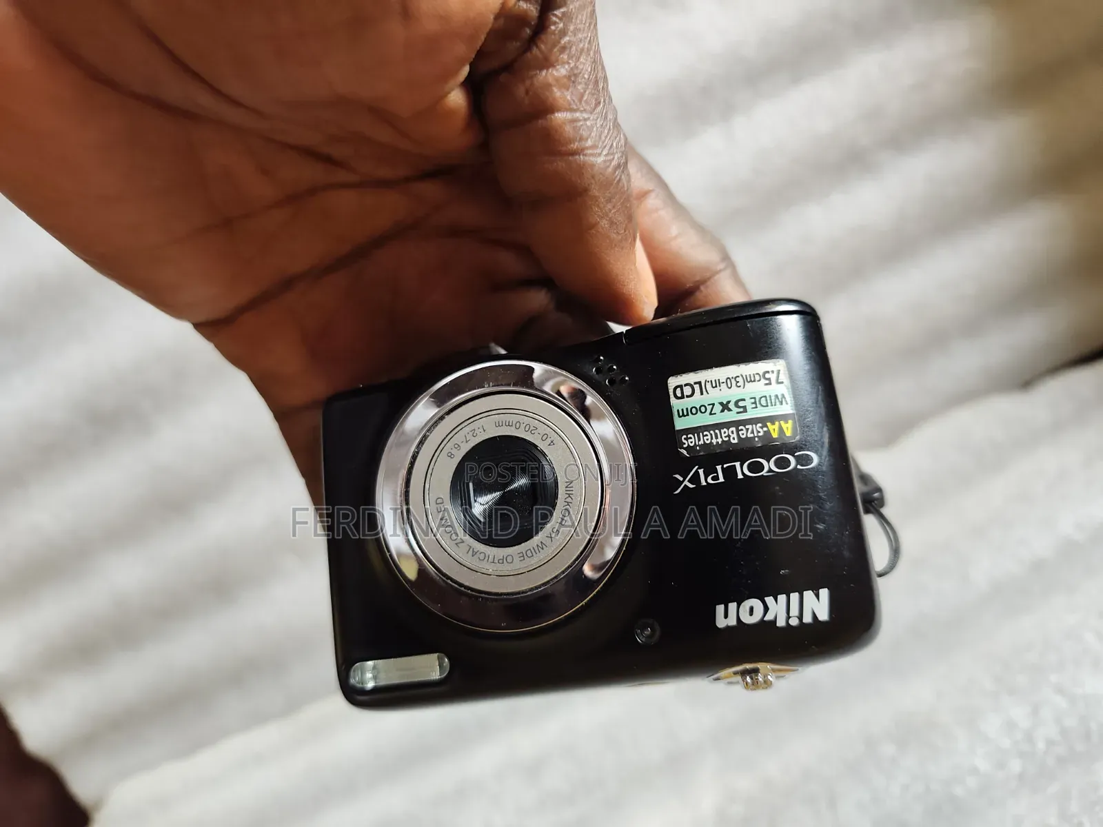 Nikon Digital Photo Video Camera for Vintage Passport Snapping