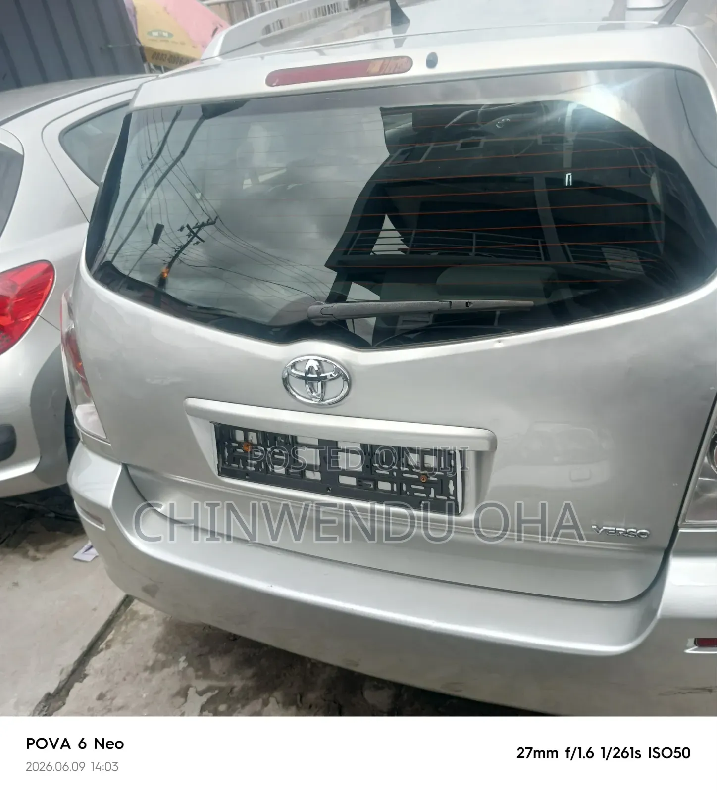 Toyota Avensis Verso 2006 Silver