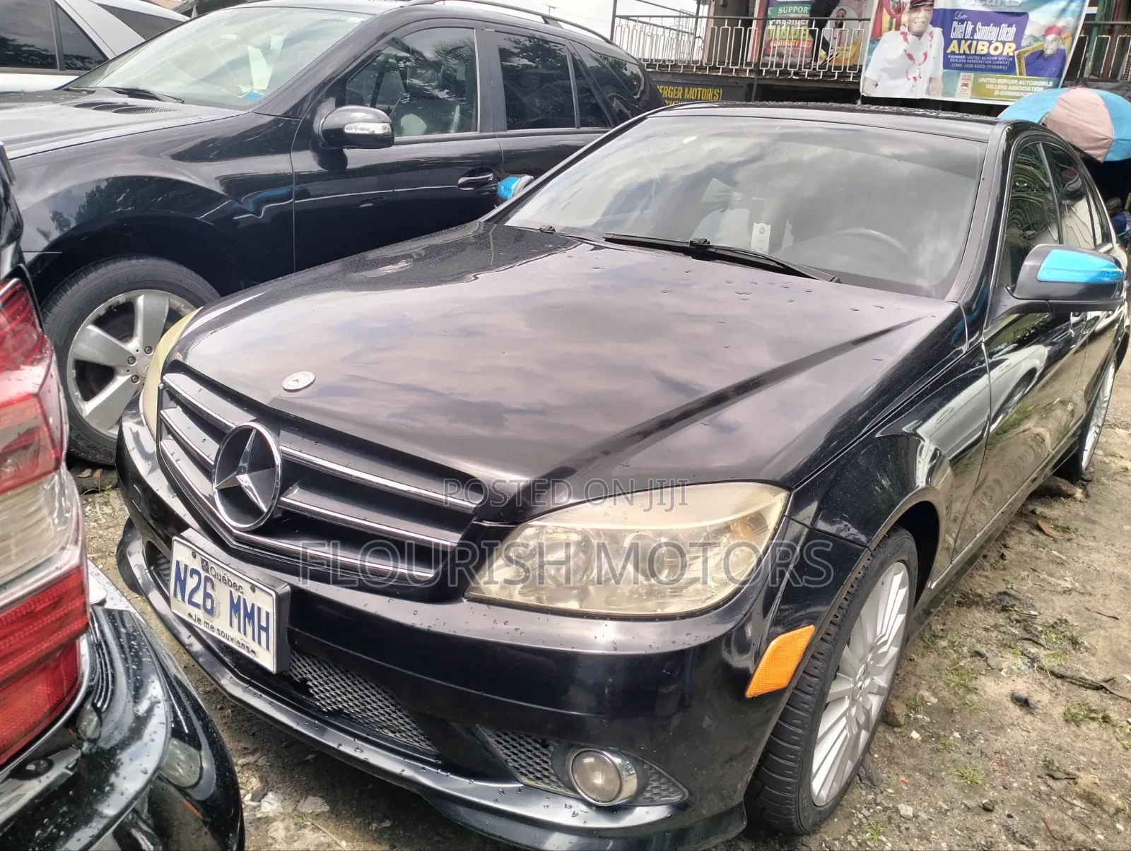 Mercedes-Benz C300 Luxury Sedan RWD (3.0L 6cyl 7A) 2009 Black