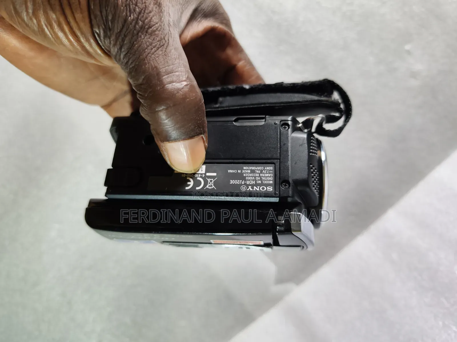 Sony Video Camera for Livestream With Projector